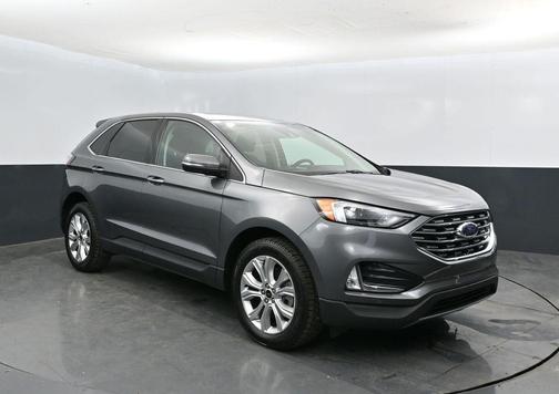 Gray Metallic 2024 Ford Edge Titanium