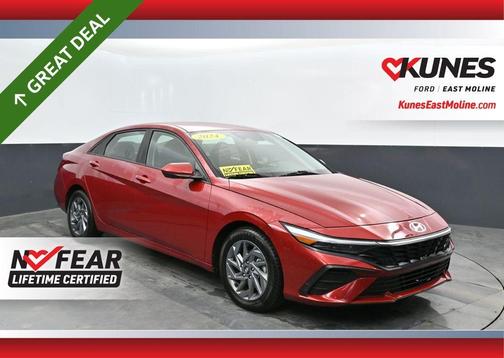 Red 2024 Hyundai ELANTRA SEL