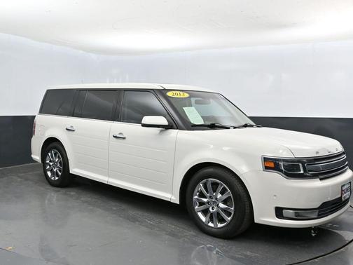 White Suede 2013 Ford Flex Limited w/EcoBoost
