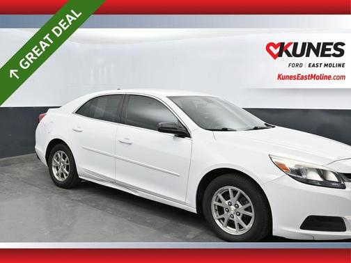 Summit White 2014 Chevrolet Malibu 1FL
