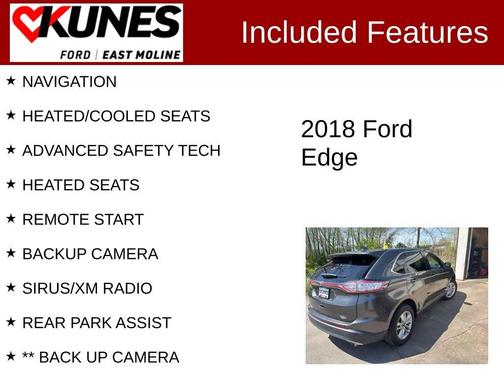 Magnetic 2018 Ford Edge SEL
