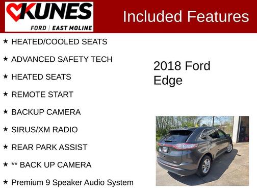 Magnetic 2018 Ford Edge SEL