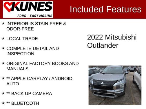 2022 Mitsubishi Outlander SE