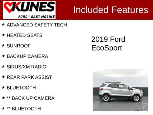 2019 Ford EcoSport SE