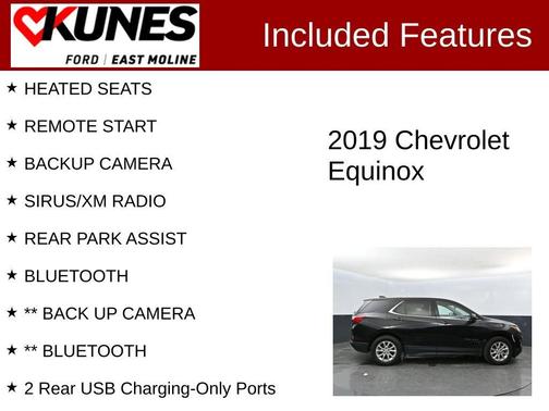 Mosaic Black Metallic 2019 Chevrolet Equinox 1LT