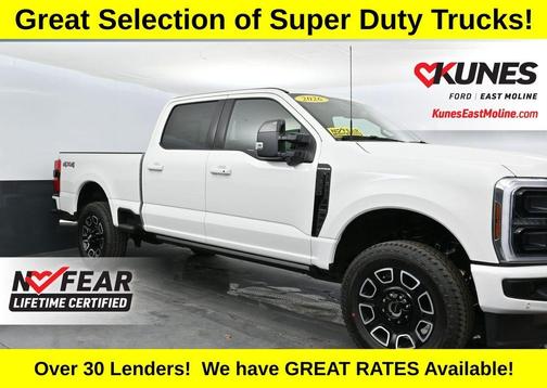 Star White 2026 Ford F-350 Platinum