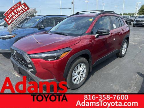Soul Red Crystal 2026 Toyota Corolla Cross LE