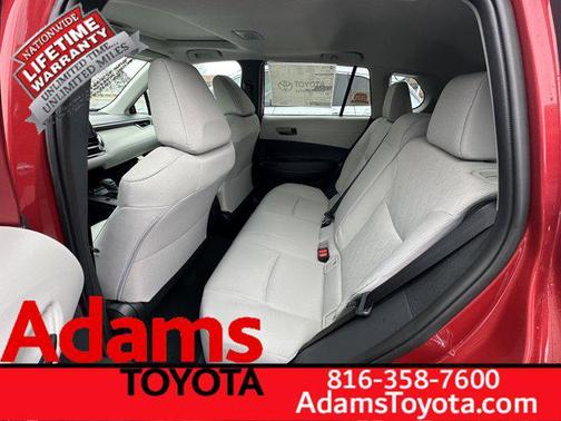 Soul Red Crystal 2026 Toyota Corolla Cross LE