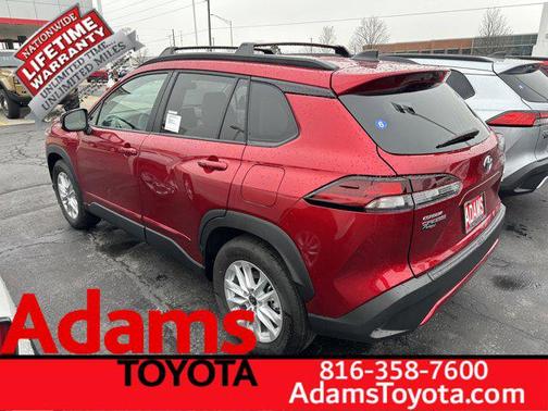 Soul Red Crystal 2026 Toyota Corolla Cross LE