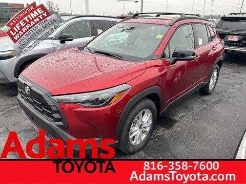 Soul Red Crystal 2026 Toyota Corolla Cross LE