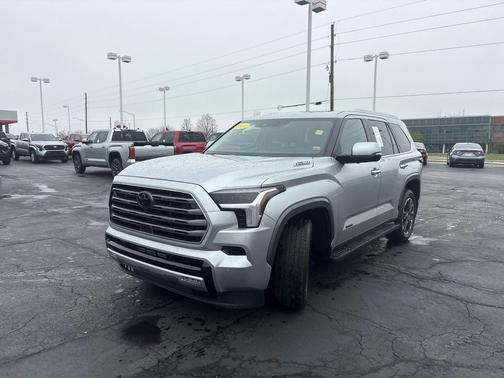 Celestial Silver Metallic 2024 Toyota Sequoia Limited