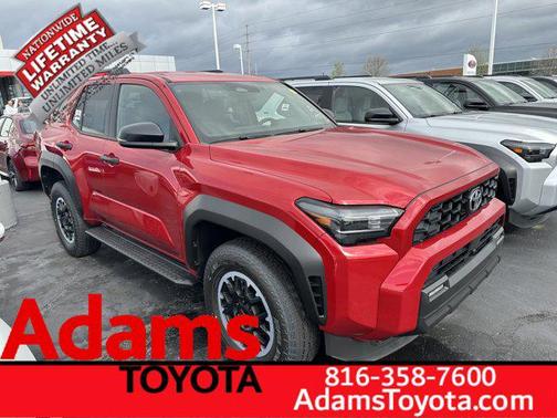 Supersonic Red 2026 Toyota 4Runner TRD Off Road