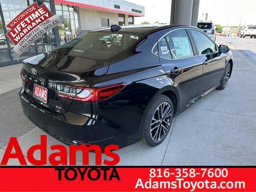 Midnight Black Metallic 2026 Toyota Camry XLE