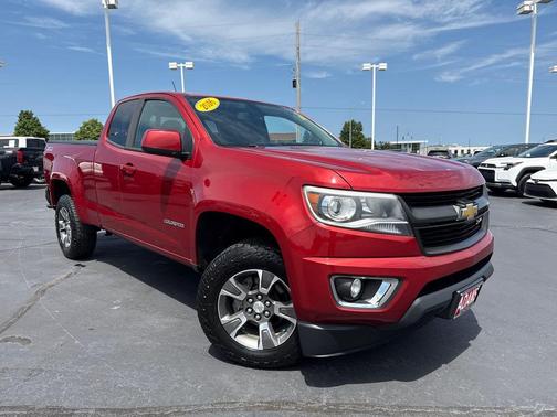 Red Rock Metallic 2016 Chevrolet Colorado Z71