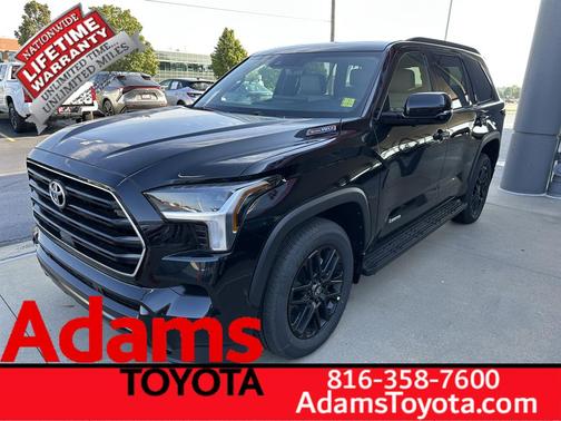 Midnight Black Metallic 2026 Toyota Sequoia Limited