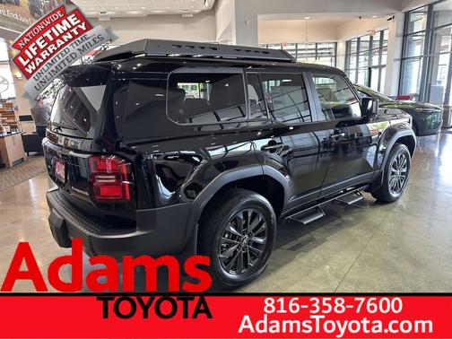 Black 2026 Toyota Land Cruiser Base