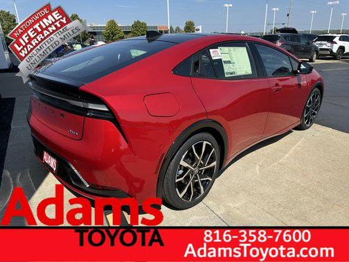 Supersonic Red 2026 Toyota Prius Plug-In Hybrid XSE Premium