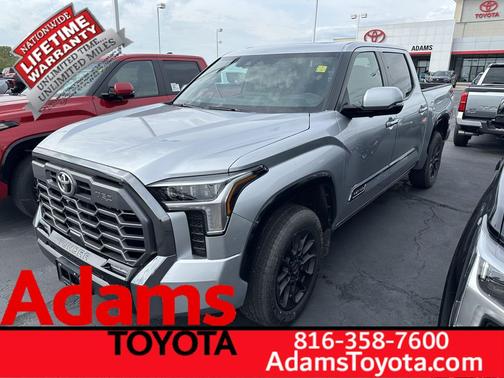 Celestial Silver Metallic 2026 Toyota Tundra Platinum