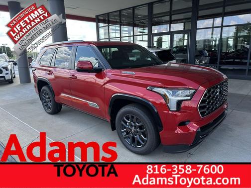 Supersonic Red 2026 Toyota Sequoia Platinum