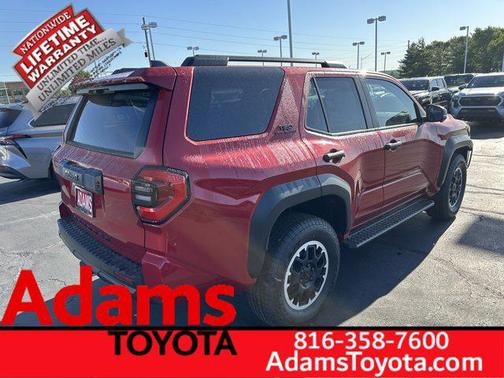 Supersonic Red 2026 Toyota 4Runner TRD Off Road Premium
