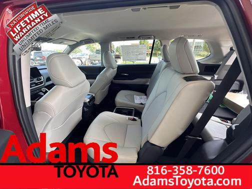 Ruby Flare Pearl 2026 Toyota Grand Highlander XLE