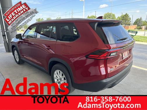 Ruby Flare Pearl 2026 Toyota Grand Highlander XLE