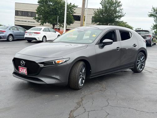 Machine Gray Metallic 2024 Mazda Mazda3 FWD w/Preferred Package