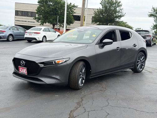 Machine Gray Metallic 2024 Mazda Mazda3 FWD w/Preferred Package