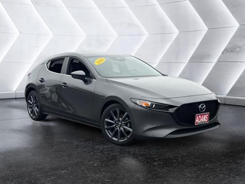 Machine Gray Metallic 2024 Mazda Mazda3 FWD w/Preferred Package