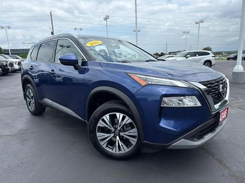 Caspian Blue Metallic 2021 Nissan Rogue SV
