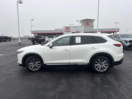Snowflake White Pearl Mica 2022 Mazda CX-9 Signature
