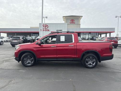Radiant Red Metallic II 2023 Honda Ridgeline RTL-E