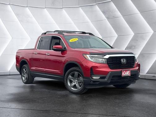 Radiant Red Metallic II 2023 Honda Ridgeline RTL-E