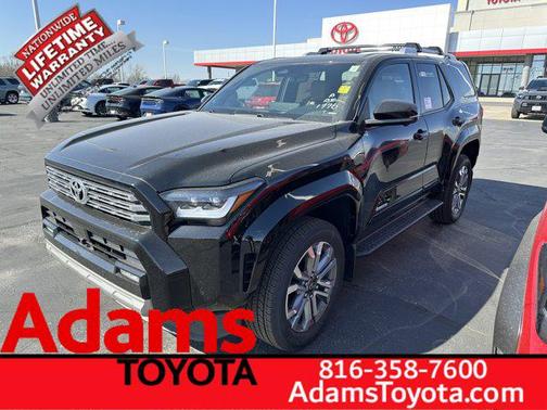 Black 2026 Toyota 4Runner Limited