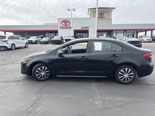 BLACK 2023 Toyota Corolla LE