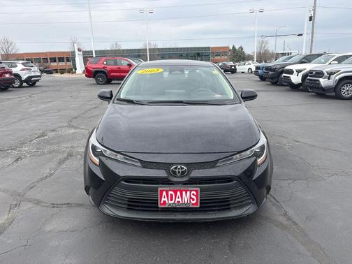 BLACK 2023 Toyota Corolla LE