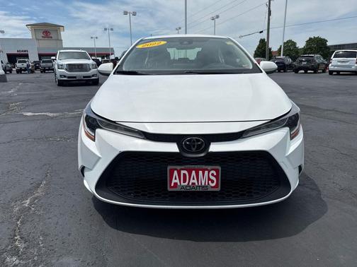 White 2022 Toyota Corolla LE