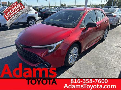 Finish Line Red 2026 Toyota Corolla SE