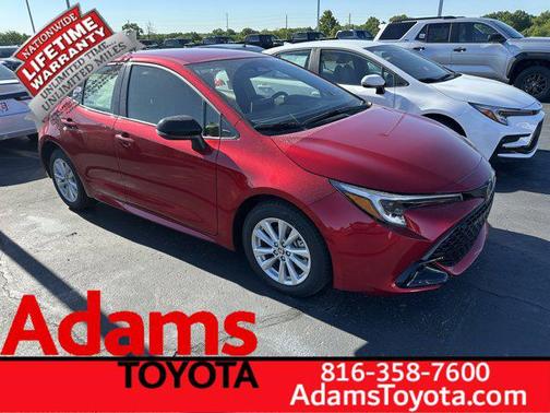 Finish Line Red 2026 Toyota Corolla SE