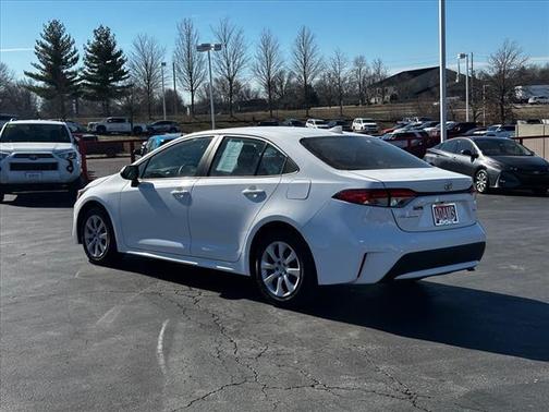 White 2022 Toyota Corolla LE