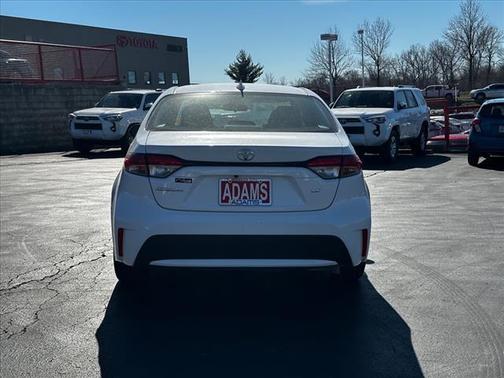 White 2022 Toyota Corolla LE