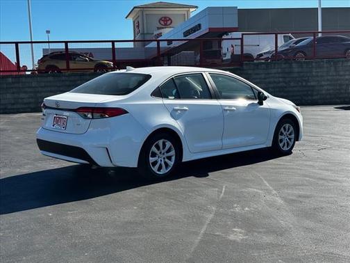 White 2022 Toyota Corolla LE
