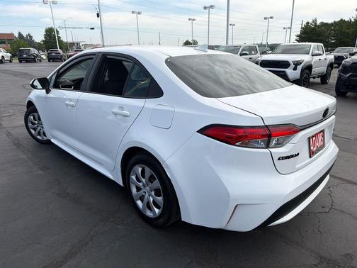 White 2022 Toyota Corolla LE