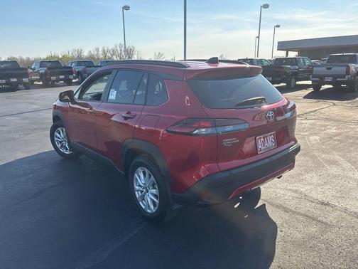 Soul Red Crystal 2026 Toyota Corolla Cross LE