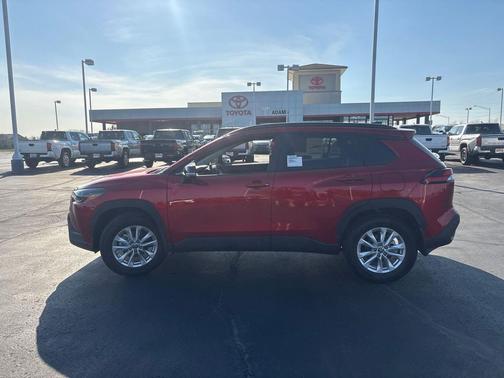 Soul Red Crystal 2026 Toyota Corolla Cross LE