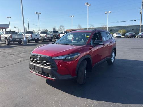 Soul Red Crystal 2026 Toyota Corolla Cross LE