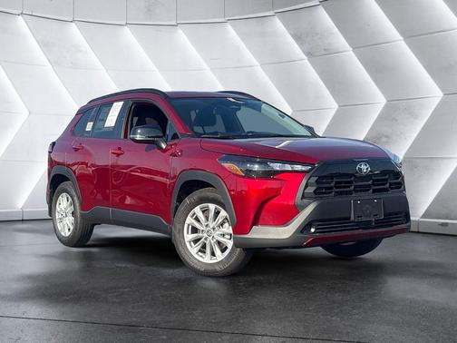 Soul Red Crystal 2026 Toyota Corolla Cross LE