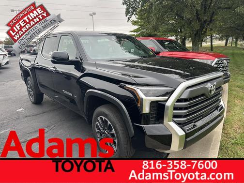 Midnight Black Metallic 2026 Toyota Tundra Limited