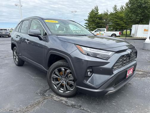 Magnetic Gray Metallic 2025 Toyota RAV4 Hybrid Limited