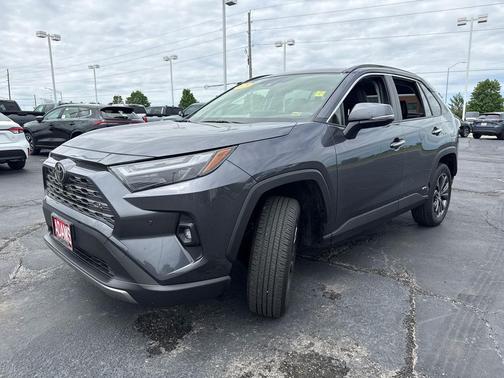 Magnetic Gray Metallic 2025 Toyota RAV4 Hybrid Limited